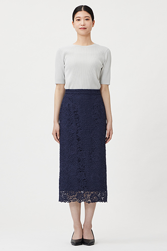 スカート丈80.3cm