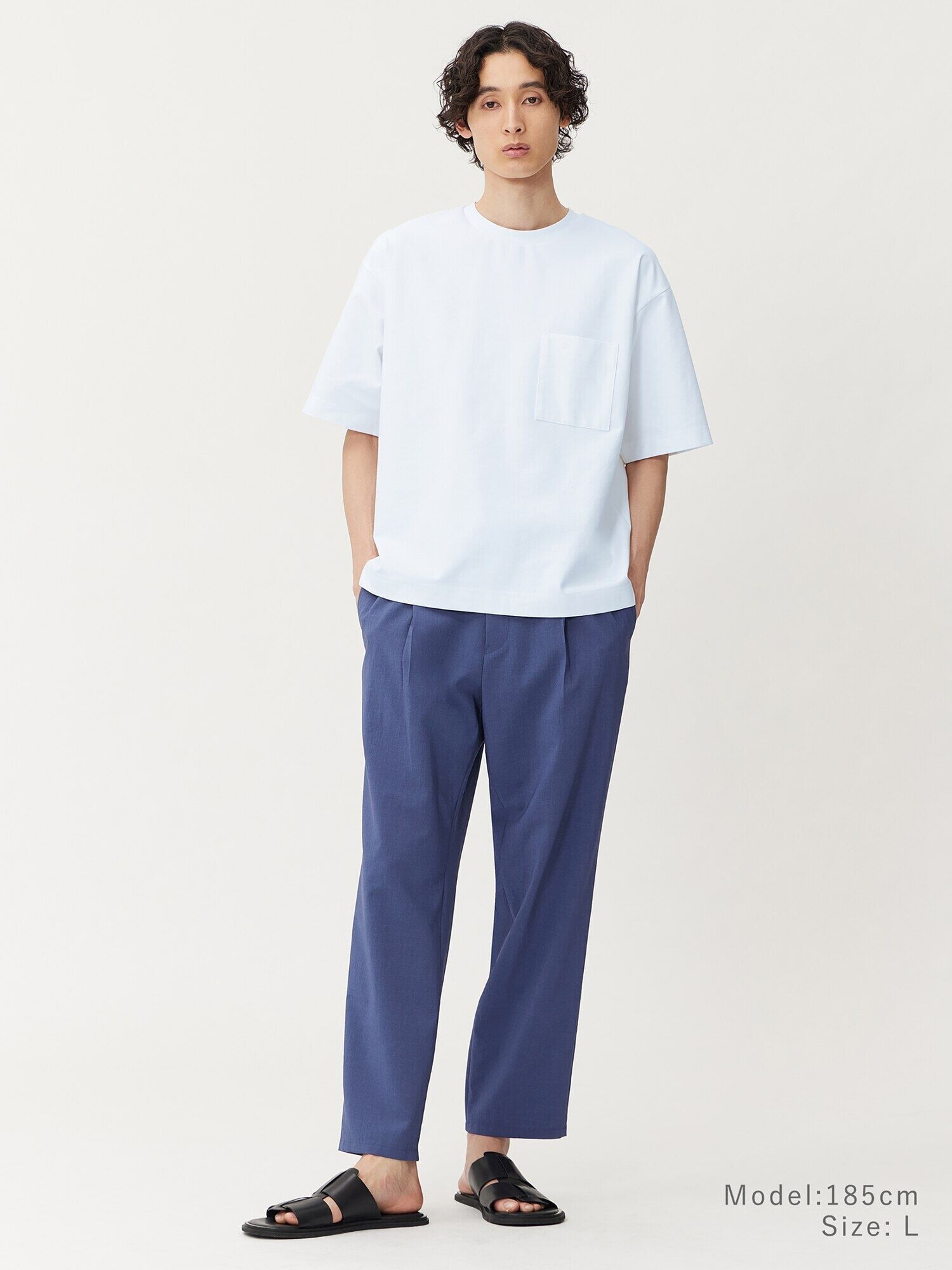 プレシャスドライワンタックテーパードパンツ