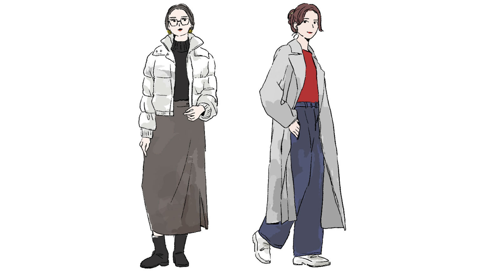 最高気温10度のレディースコーデのイメージ