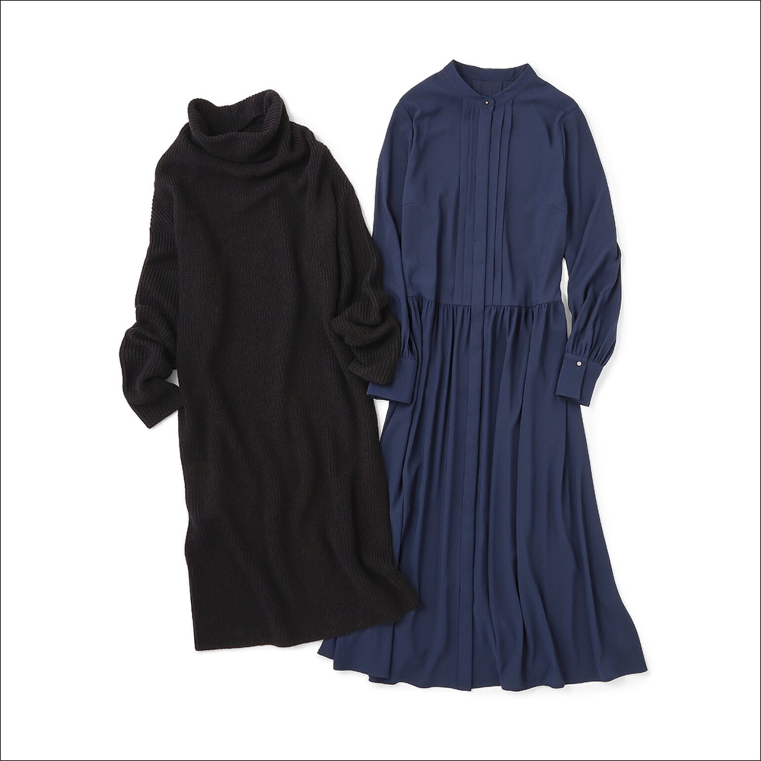 ハイネックワンピース