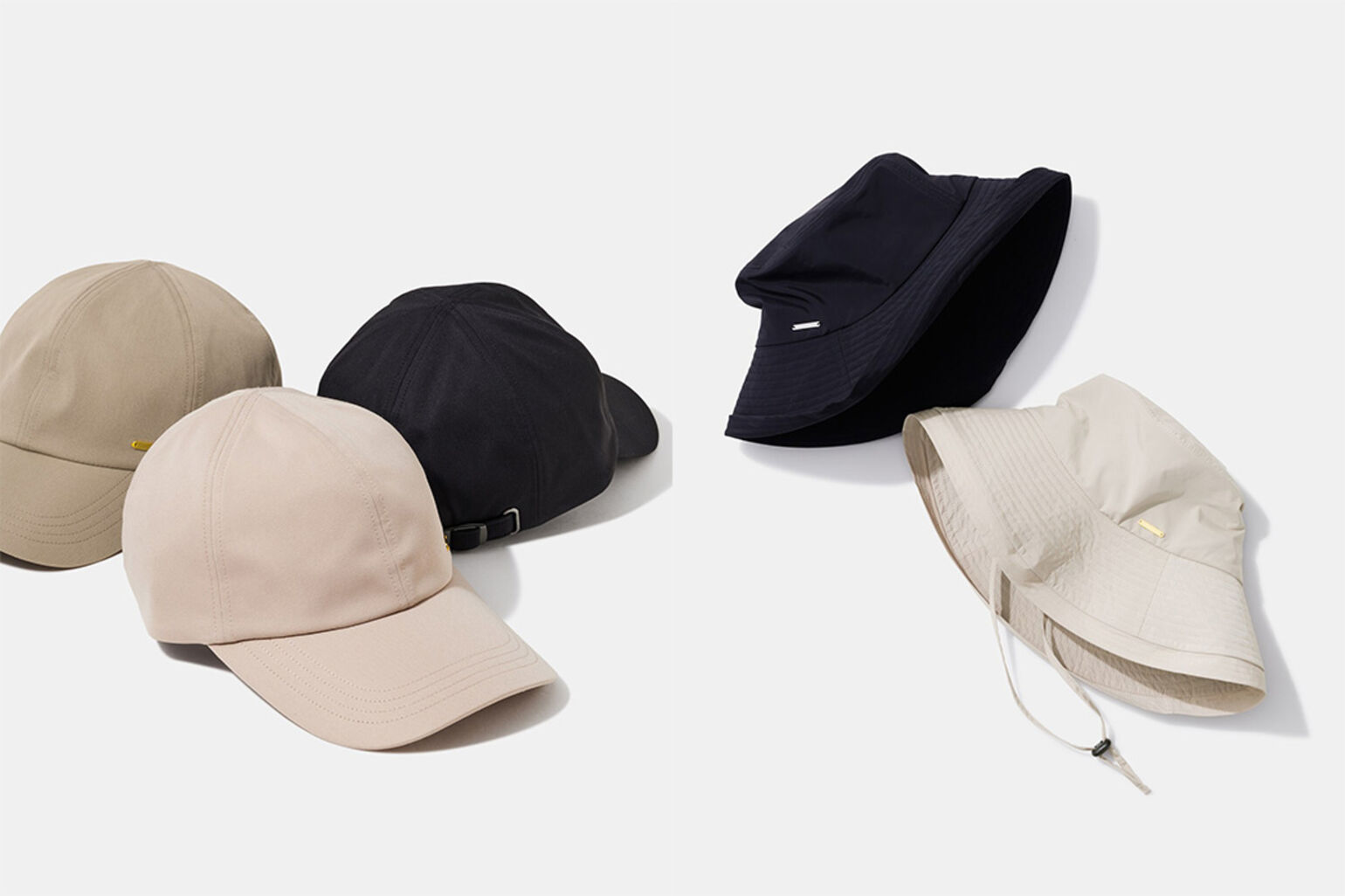 UVカット効果のある帽子