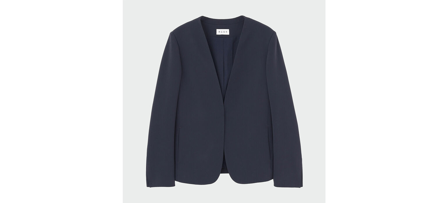 ノーカラージャケット