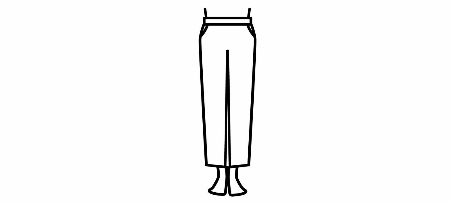 アンクルパンツ