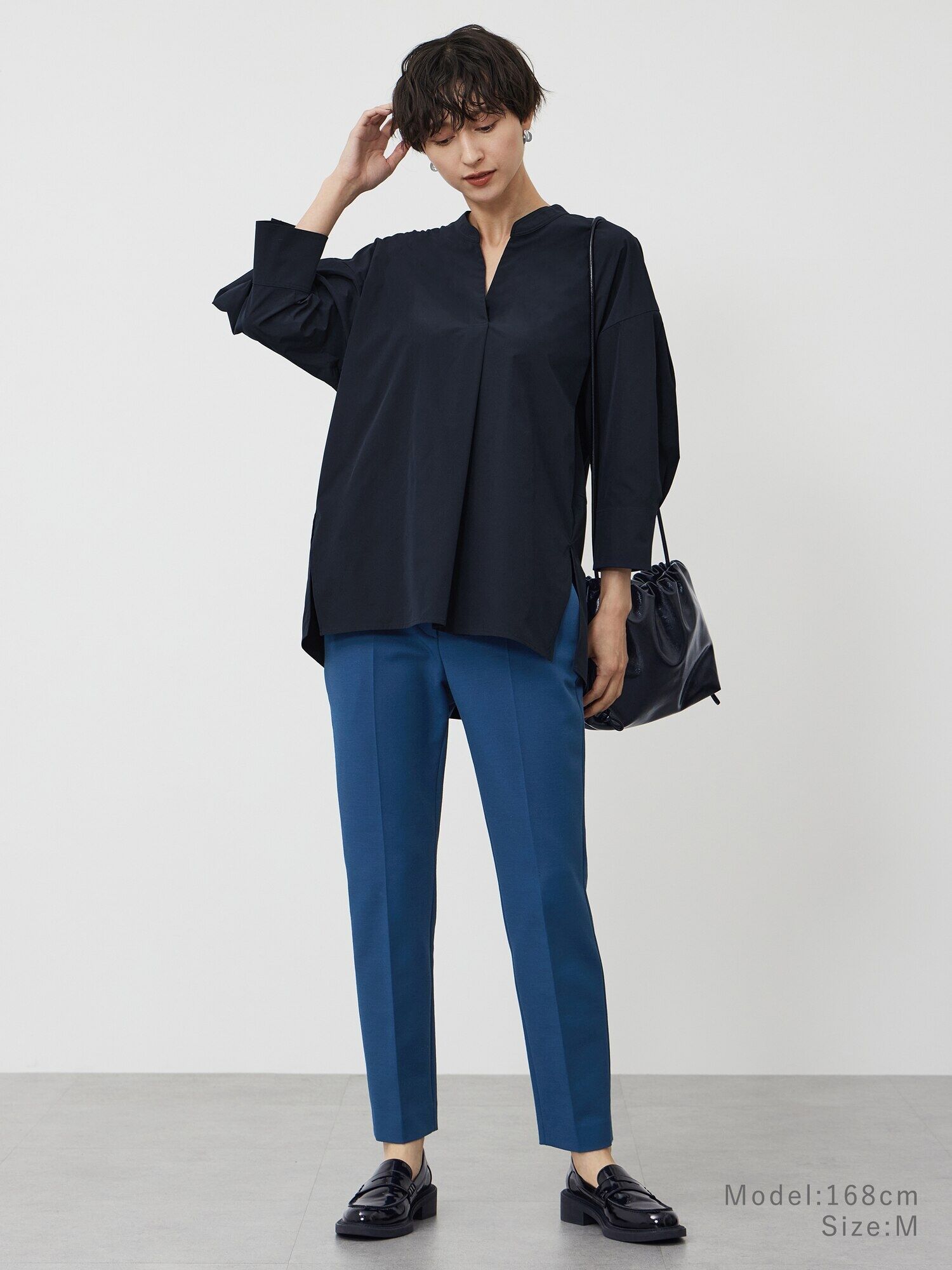 スティックパンツを使ったコーデ