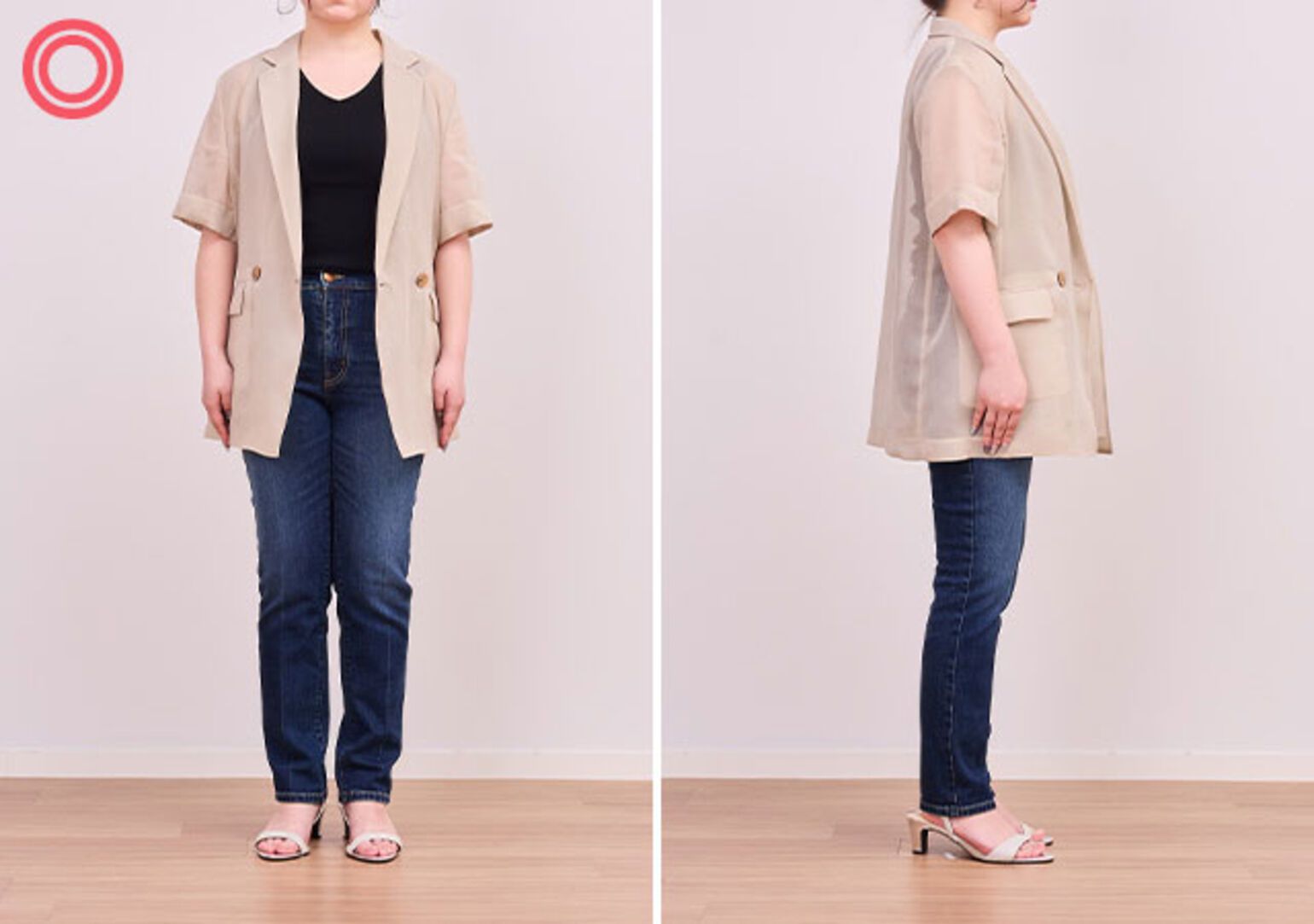 骨格タイプストレートさんの苦手パンツ克服コーデ