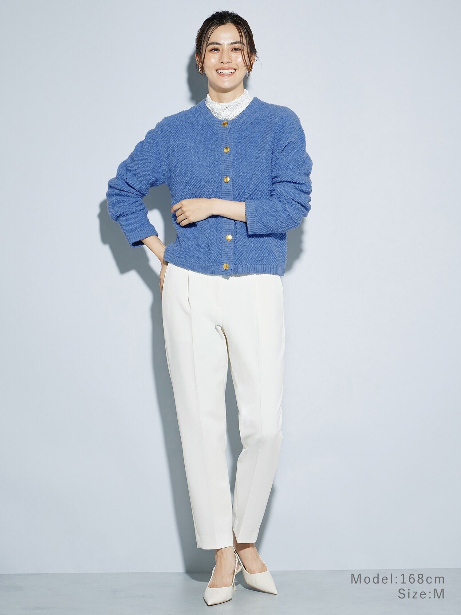 カーディガンコーデ